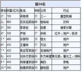 中国2024年富豪榜：财富格局与行业变迁