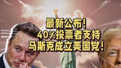 马斯克宣布成立“美国党”：科技巨头进军政坛引发热议