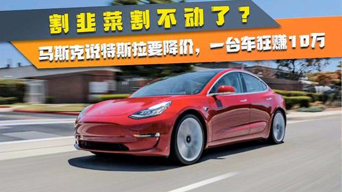 特斯拉的盈利之谜:马斯克如何从中获利?
